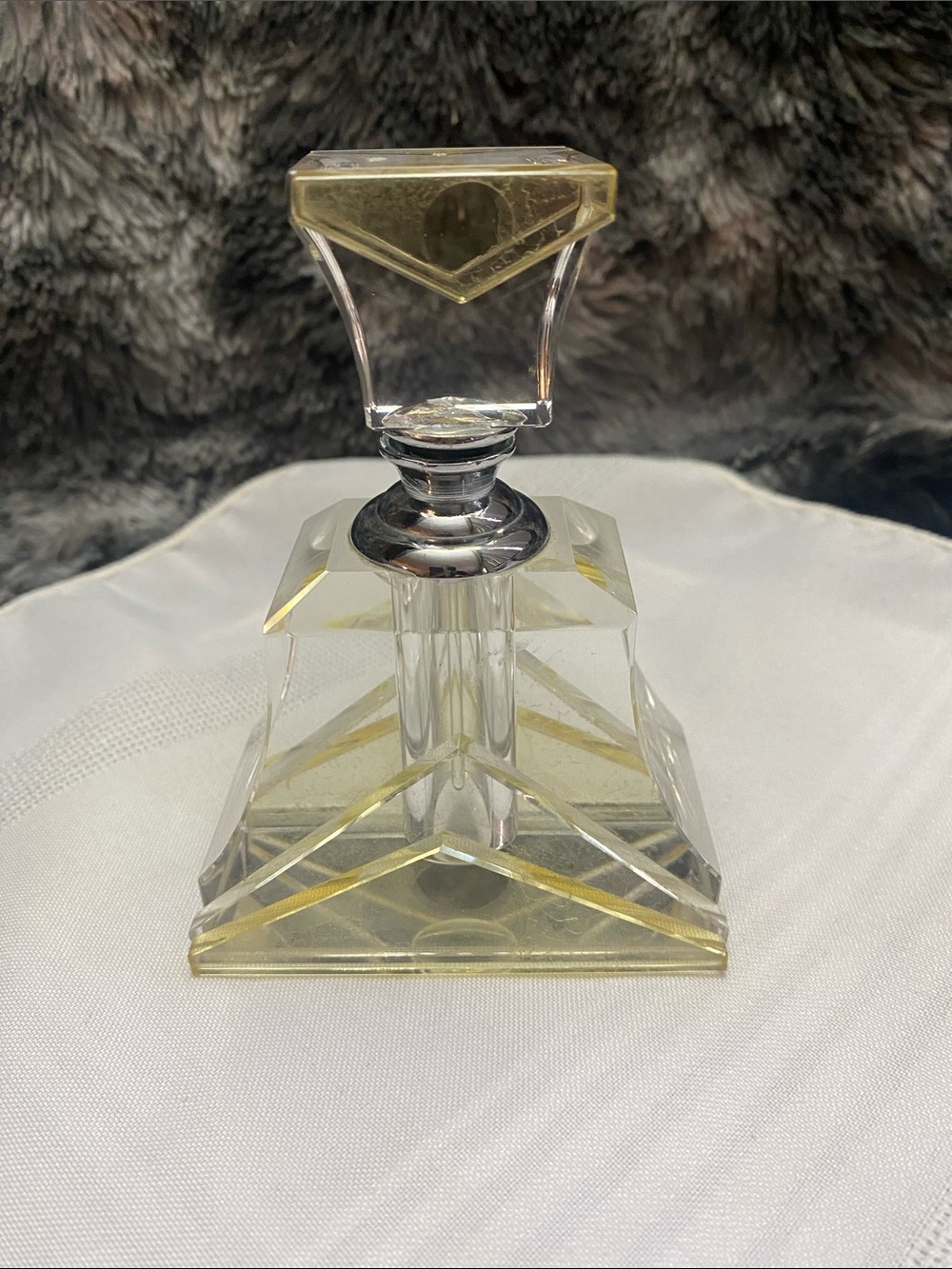 Vintage Art Deco Perfume Bottle